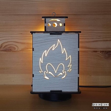 Façade allumée de face  - DragonBall Son Goku