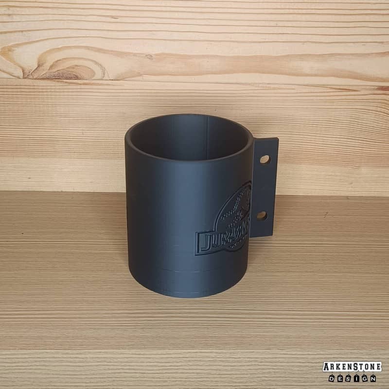 Porte boisson pour flipper sur le thème de Jurassic Park -avec fixation à gauche montée