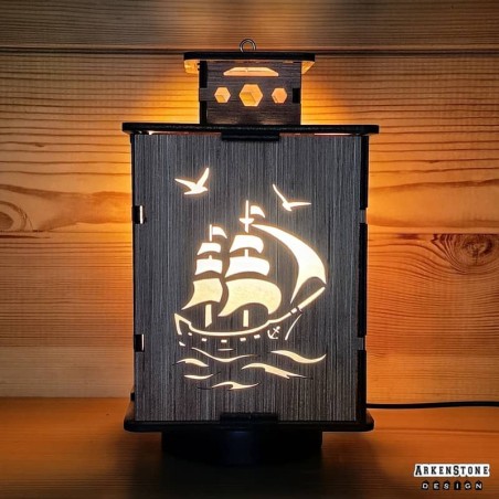 Façade - Mer - Bateau pirate