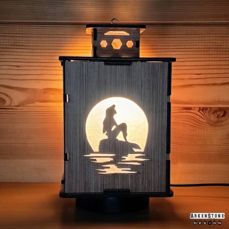 Façade - Mer - Sirène sur son rocher