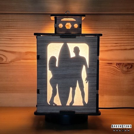 Façade - Mer - Surfeuse & surfeur 2