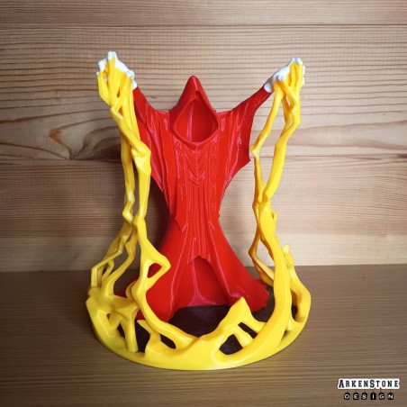 Tour à dés - Mage de la foudre - Multi - Rouge