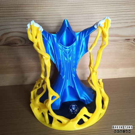 Tour à dés - Mage de la foudre - Multi - Bleu brillant