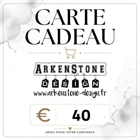 Carte Cadeau 40€ - Le cadeau parfait à offrir !