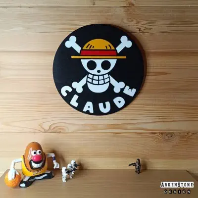 déco murale bois One Piece Claude