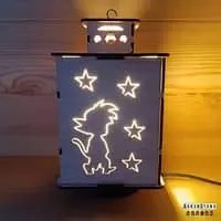 Exemple de façade pour lanterne One piece