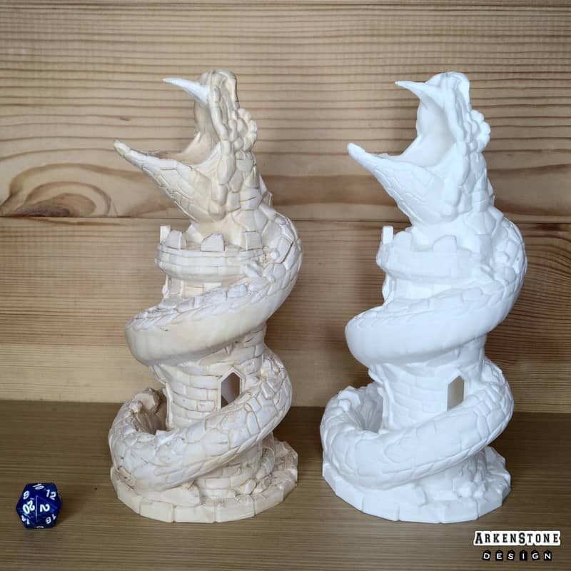 Exemple de façade pour lanterne Goldorak